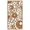 VidaXL Patio Wall Decoration 41.3 in.x21.7 in. Corten Steel Gear Wheel Design - 4 of 4