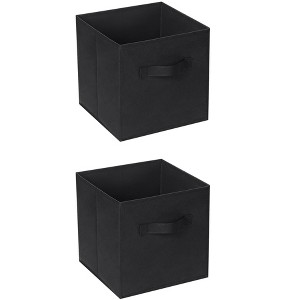 REGALWOVEN Collapsible Fabric Storage Bin with Handle for Organizing Clothes Books 2 Pcs - 1 of 4