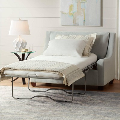 Sleek Modern Bentwood 23" Round Accent Table with Tempered Glass Top