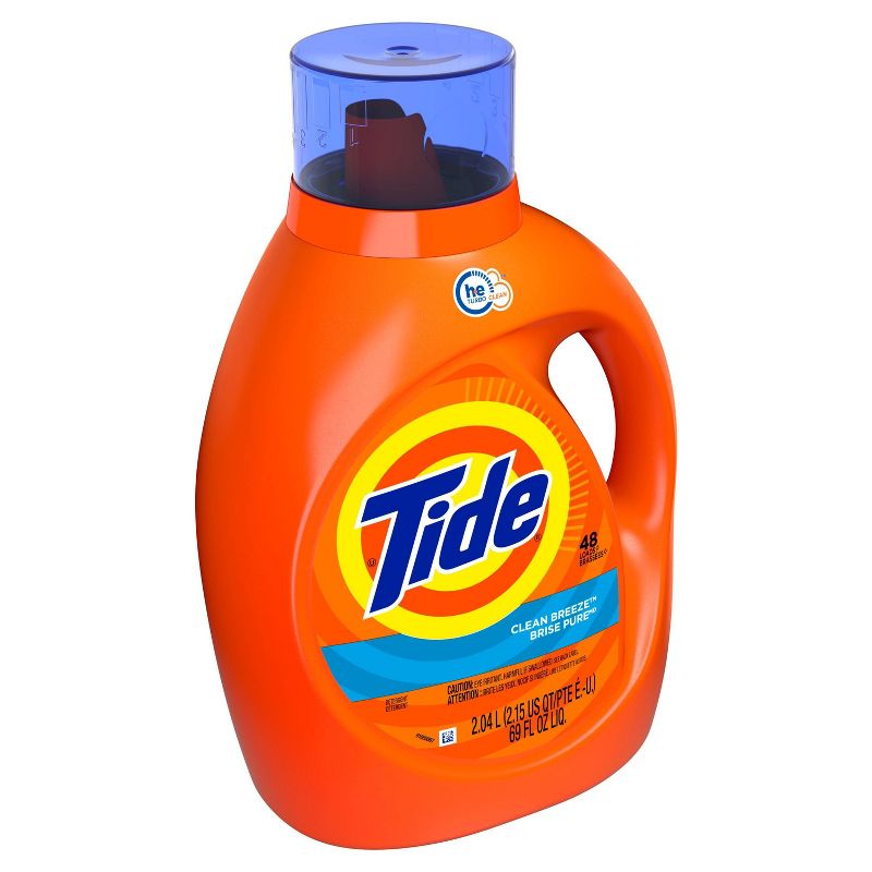 Tide Clean Breeze High Efficiency Liquid Laundry Detergent, 4 of 5
