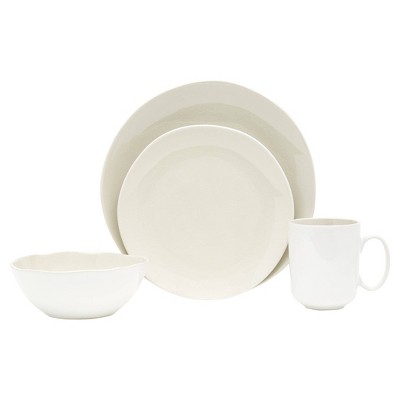 Baum Bros. 16pc Stoneware Tranquil Dinnerware Set