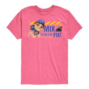 Boys' - Paw Patrol - Rubble & Crew Short Sleeve Graphic T-Shirt - 1 of 4