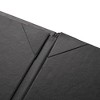 WeChef 10 Packs Menu Covers  8.5 x 11"  4 View Leather Book Style Black Faux Custom Logo Cafe Restaurant Bars - 3 of 4