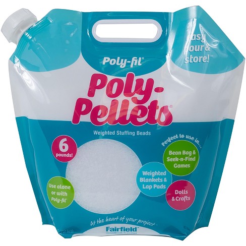 Fairfield Poly-pellets Weighted Stuffing Beads-6lbs : Target