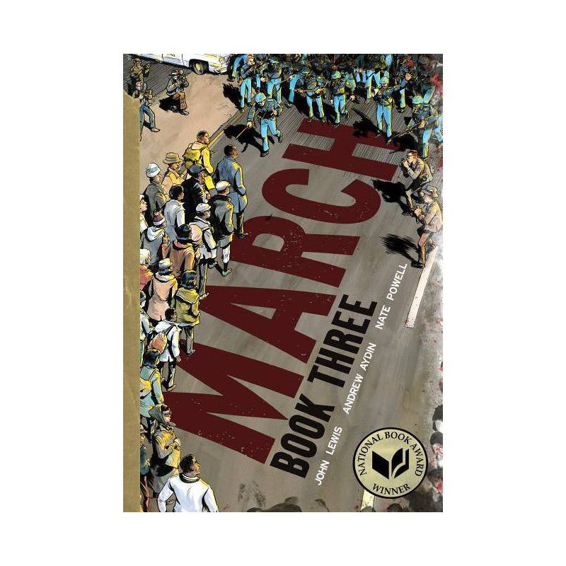 March: Book Three - by John Lewis &#38; Andrew Aydin (Paperback), 1 of 2