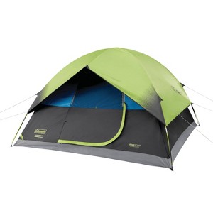 Coleman 6'x10' Sundome 6 Person Dark Room Family Dome Camp Tent - 1 of 4
