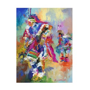 Trademark Fine Art -Richard Wallich 'Pow Wow' Canvas Art - 1 of 4