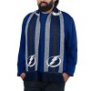 NHL Tampa Bay Lightning Gray Big Logo Scarf - 3 of 3