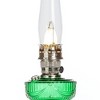 Aladdin Lincoln Drape Oil Lamp - Traditional Classic Indoor Oil or Kerosene Fuel Lamp, Bright White Light, Glass with Nickel Trim - 3 of 3
