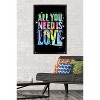 Trends International Jason Naylor - All You Need Is Love Framed Wall Poster Prints - 2 of 4