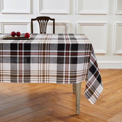 Solino Home Linen Plaid Tablecloth | Oxford Plaid