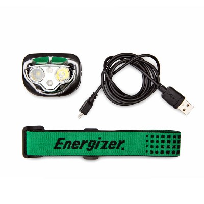 Energizer Vision Ultra Rechargeable LED Headlamp Green