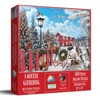 Sunsout A Winter Gathering 500 pc  Christmas Jigsaw Puzzle 42311 - 2 of 4