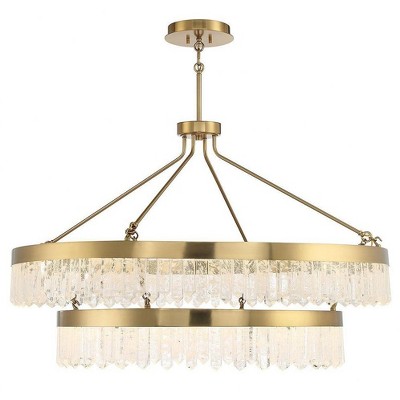 Savoy House Landon 2 - Light Pendant in  Warm Brass