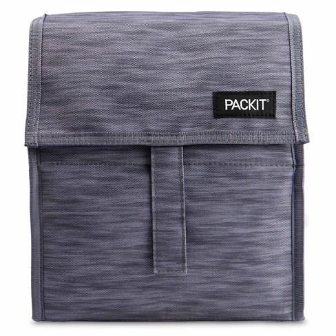 Packit Freezable Lunch Bag - Charcoal Space Dye