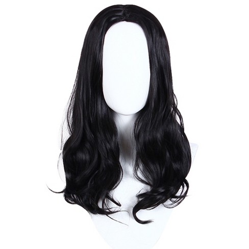 Unique Bargains Curly Wig Human Hair Wigs For Women 22