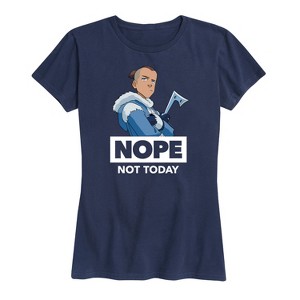 Women's - Avatar: The Last Airbender - Sokka Nope Short Sleeve Graphic T-Shirt - 1 of 4