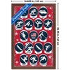Trends International Team USA: 2026 Winter Olympics (Milan) - Pictograms Framed Wall Poster Prints - 3 of 4