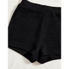 Women's 2 Piece Outfit Ribbed Crop Bandeau Tube Top and Biker Track Shorts Sets - 2 of 4