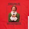 Men's - Elf - Buddy Smiling Is My Favorite Short Sleeve Graphic T-Shirt - 2 of 4