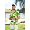 HAPPY BAY Men's Hawaiian Shirt Vacation Camp - 2 of 4