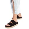 Refresh Shoes Women's Double Strap Flat Sandals - 4 of 4