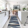Washable Modern Rug Non Slip Low Pile Rug Soft Contemporary Throw Floor Cover Foldable Indoor Carpet for Living Room Bedroom Playroom Nursery - 3 of 4