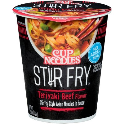 Nissin Stir Fry Teriyaki Beef - 3oz