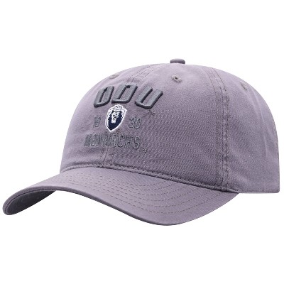 NCAA Old Dominion Monarchs Men's Skill Gray Garment Washed Canvas Hat