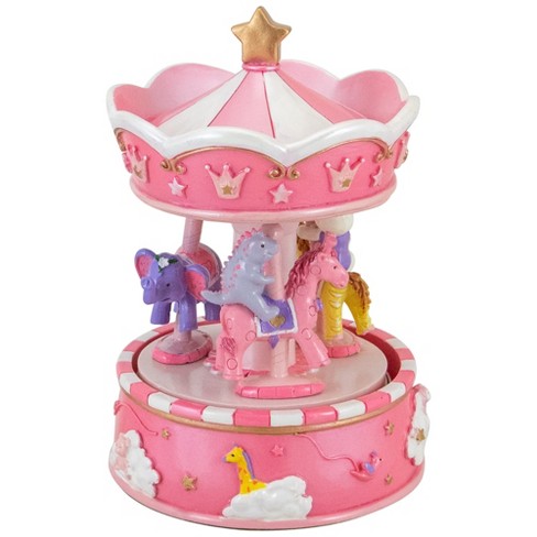 Northlight Children's Sleepy Time Animated Musical Carousel - 6.5 ...