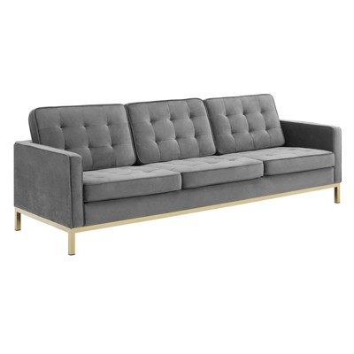 target grey couch