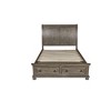 New Classic Furniture,Furniture Allegra Contemporary Solid Wood Full Bed in Brown - 2 of 4