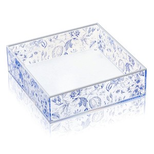 Waterdale Collection - French Toile Salad Bowl - 1 of 2