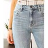 Women's Wo's Kelly Distressed High Rise Light Ultra Flare Jean - HIDDEN - 3 of 4