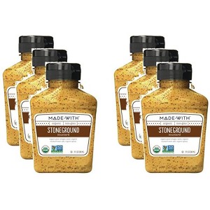 Made With Stone Ground Mustard Organic - Case of 6 - 9 oz - 1 of 3