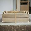 Cheung's Rustic Farmstead Studded Rectangular Wood Crate Set - 2 of 4