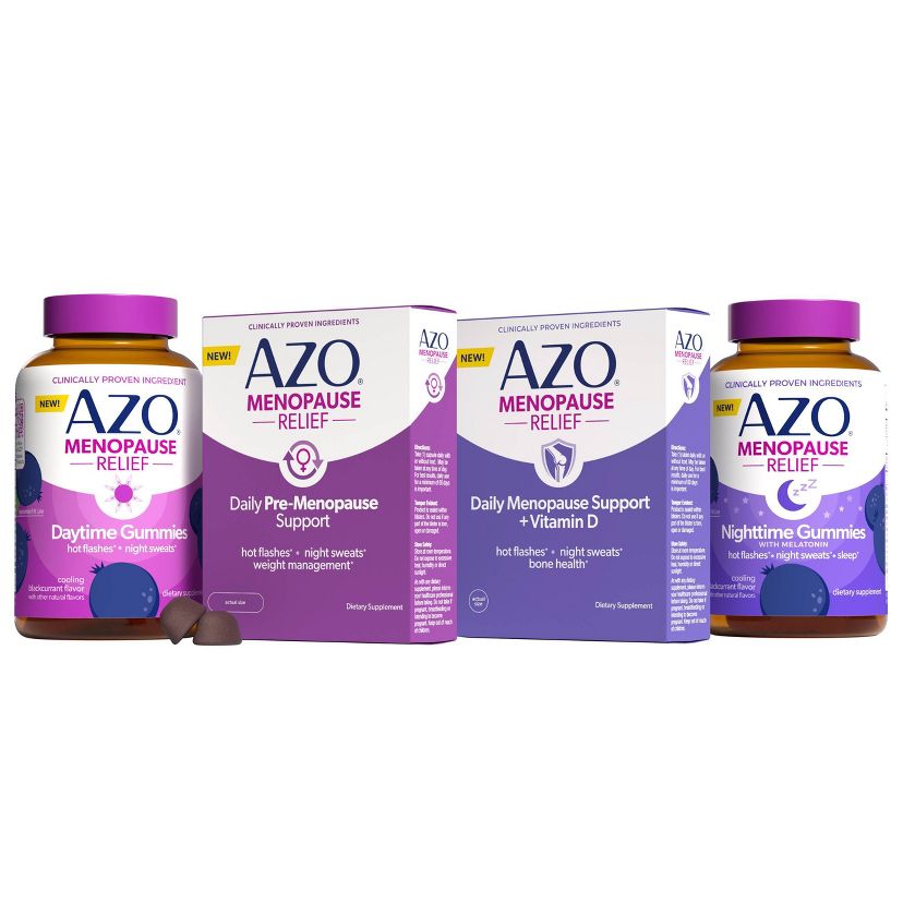AZO Menopause Relief Collection