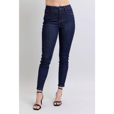 Women's Heart Shaped Pocket Skinny Jean - Judy Blue
