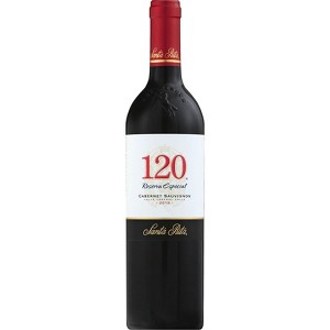 Santa Rita 120 Reserva Especial Cabernet Sauvignon Red Wine - 750ml Bottle - 1 of 4