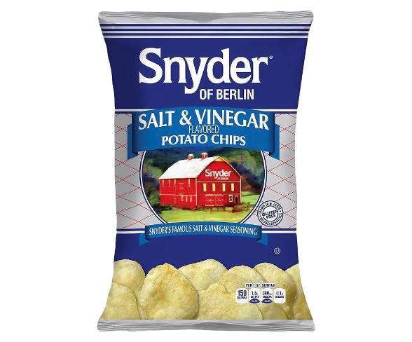 Snyder of Berlin&#174; Salt-n-Vinegar Potato Chips 9.5 oz