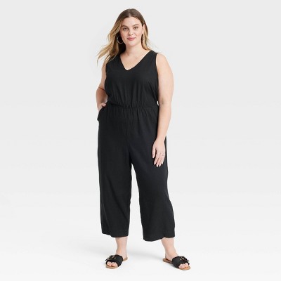 visvim Black Overall Jumpsuit