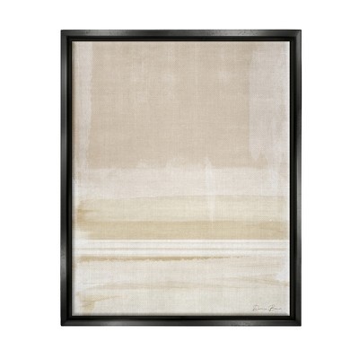 Stupell Industries Abstract Simple Neutral Tones Watercolor Collage ...