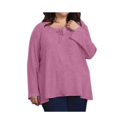 Women's Brushed Thermal Top - Plus - On The Plus Side