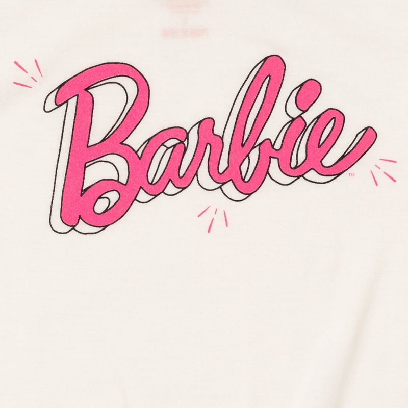 Barbie Girls T-Shirt and Shorts Outfit Set Little Kid to Big Kid, 3 of 8