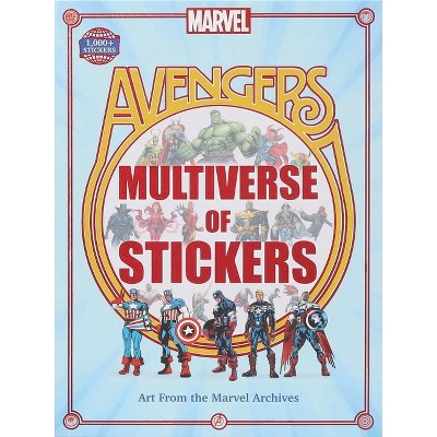 Marvel Avengers Glow In The Dark Sticker Book - By Dk (paperback) : Target