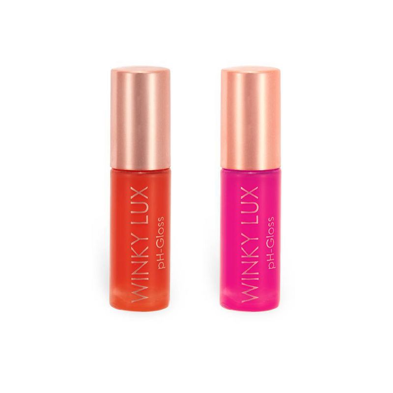 Winky Lux Mini pH Lip Gloss Duo - Berry Pink - 0.06 fl oz/2pc, 1 of 9