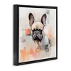 Stupell Industries French Bulldog Abstract, 18" x 18" - 3 of 4