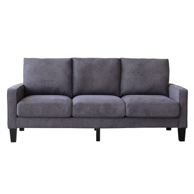 NicBex 75 Inch Modern Storage 3-Seat Upholstered Sofa for Living Room,Small Space,Office,Apartment