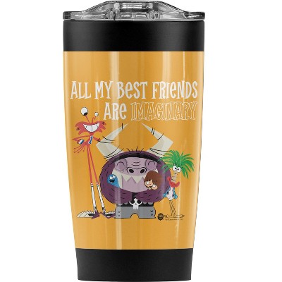 Fosters Imaginary Friends Steel Tumbler 20oz Coffee Travel Mug