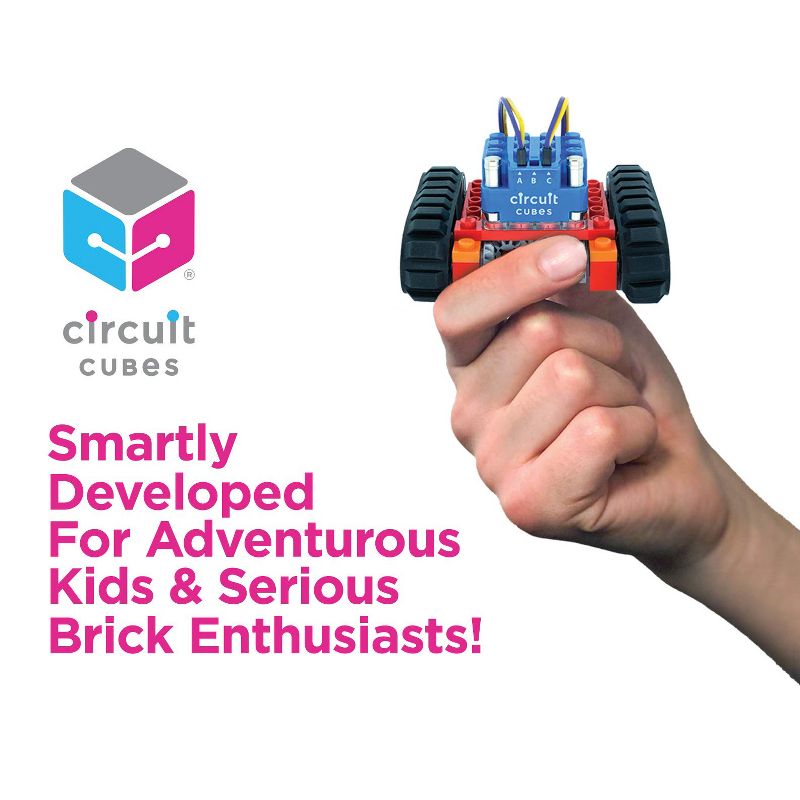 Circuit Cubes Kids STEM Toy Kit - Bluetooth Upgrade + Building Set, 5 of 7